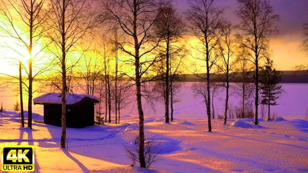 Зима восход