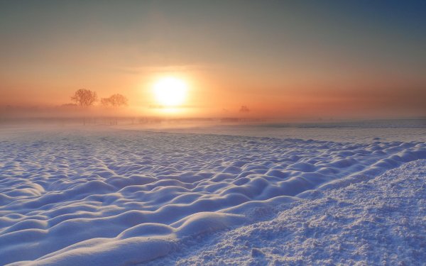 Зима восход