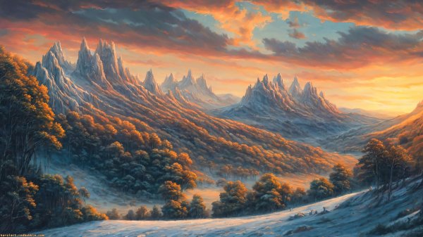 Зима восход