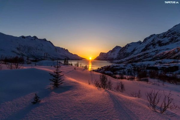 Зима восход