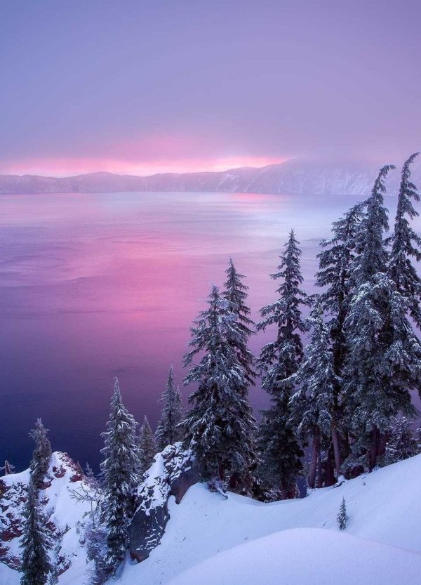 Зима восход