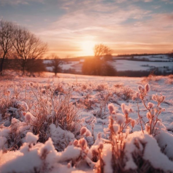 Зима восход