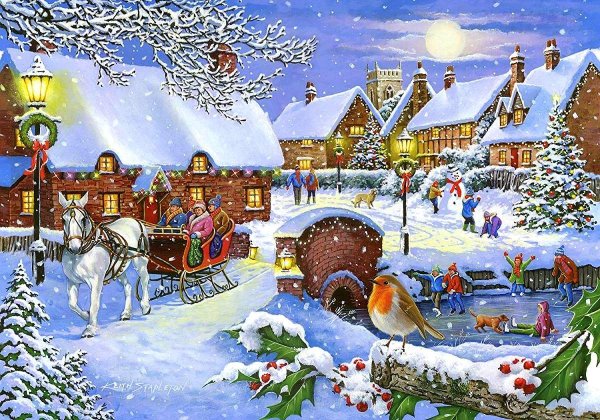 Зима праздник