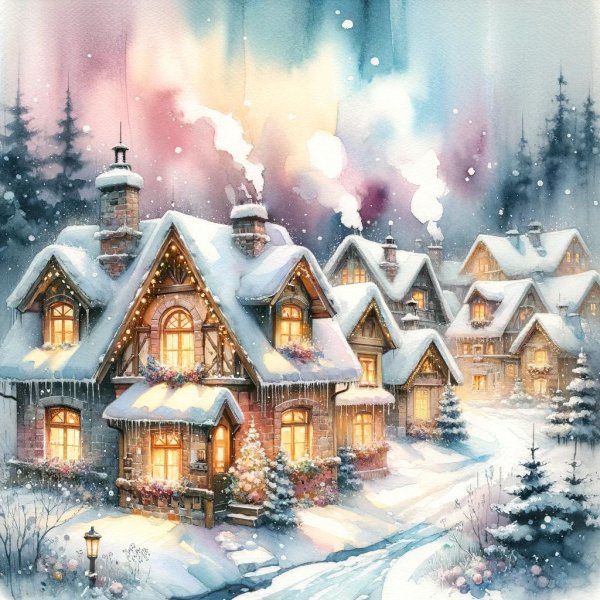 Зима праздник