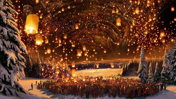 Зима праздник