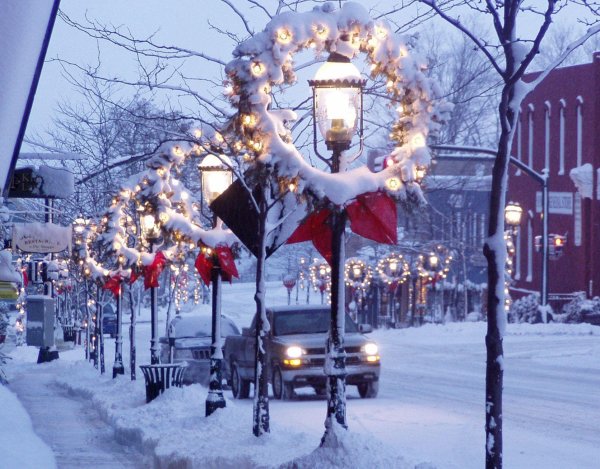 Зима праздник