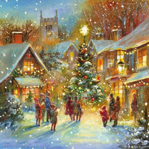 Зима праздник