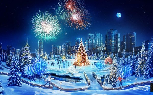 Зима праздник