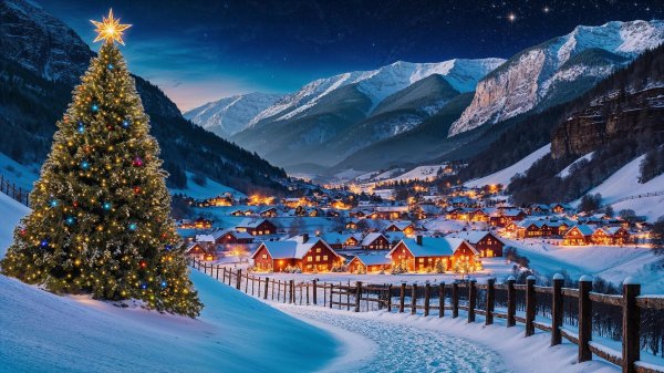 Зима праздник