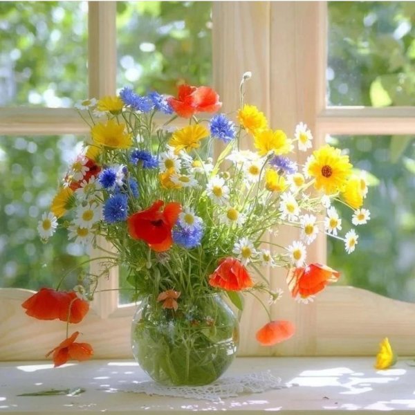 летние цветы