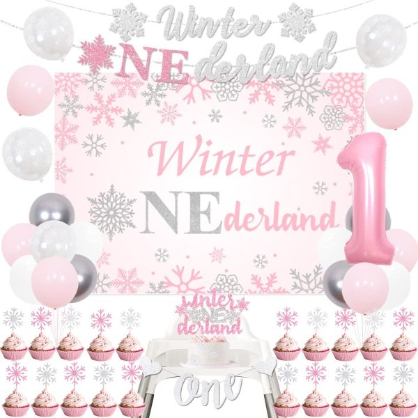 Розовая зима