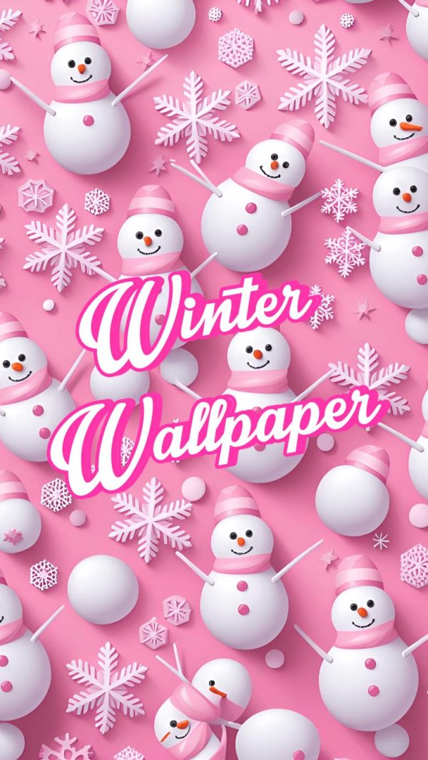 Розовая зима