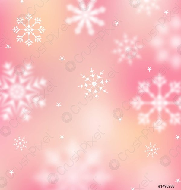 Розовая зима