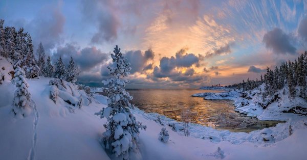 Зима карелия