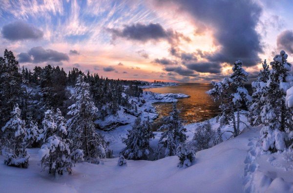 Зима карелия