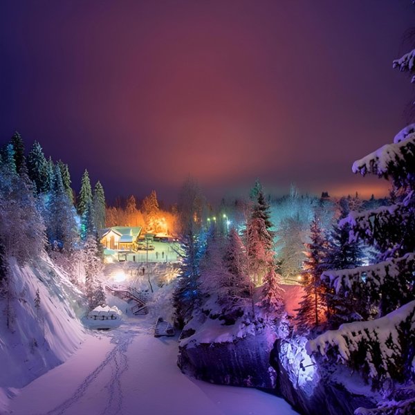 Зима карелия