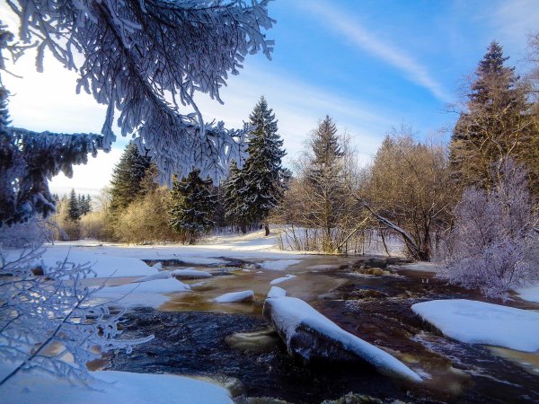 Зима карелия