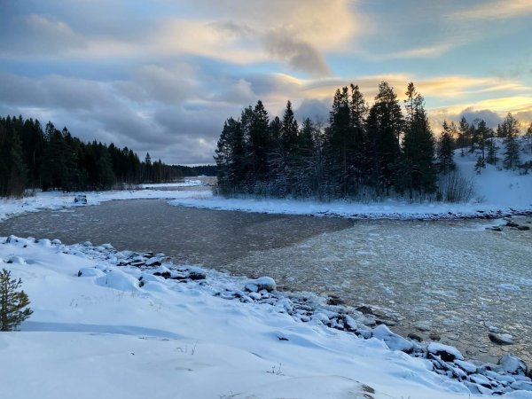 Зима карелия