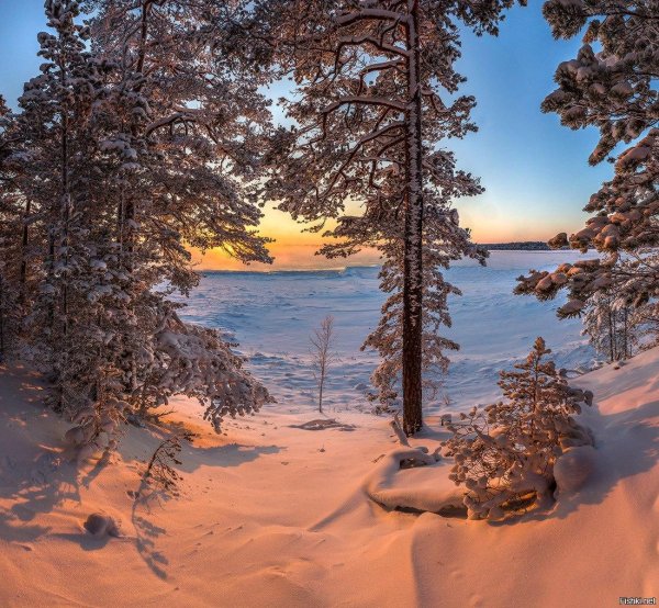 Зима карелия