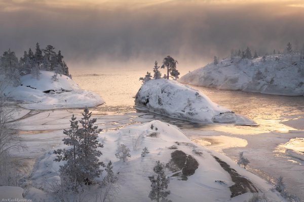 Зима карелия