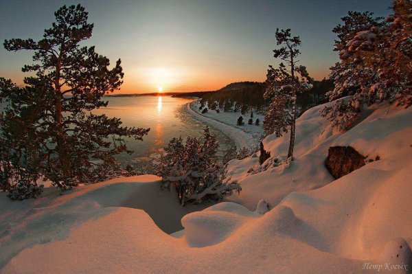 Зима карелия