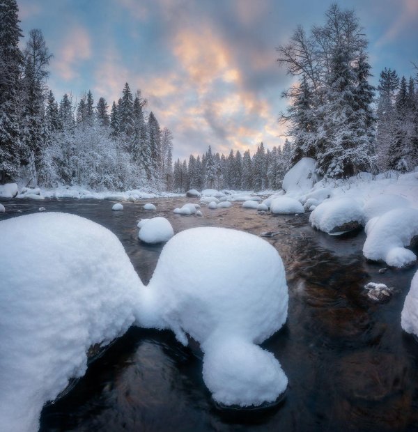 Зима карелия