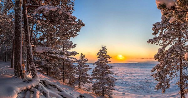 Зима карелия