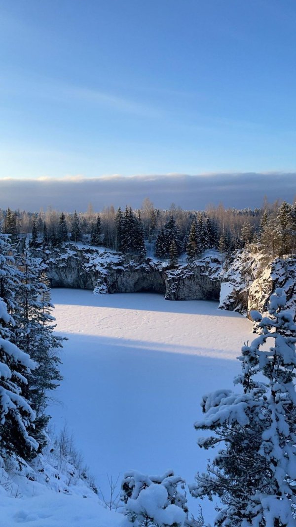 Зима карелия