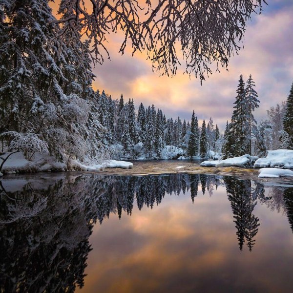 Зима карелия