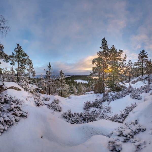 Зима карелия