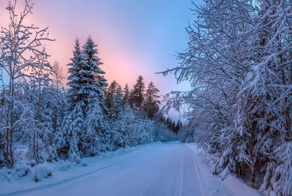 Зима карелия