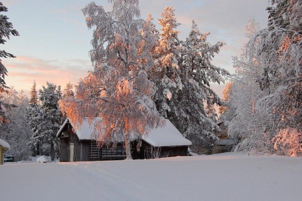 Зима карелия