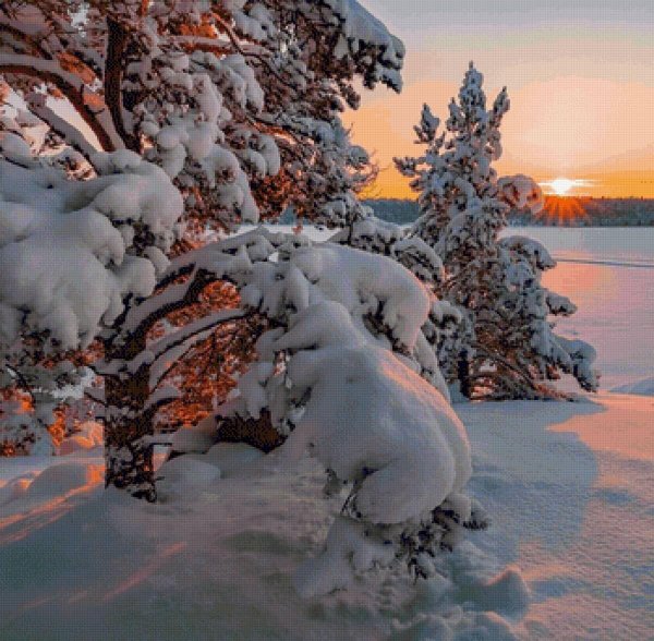 Зима карелия