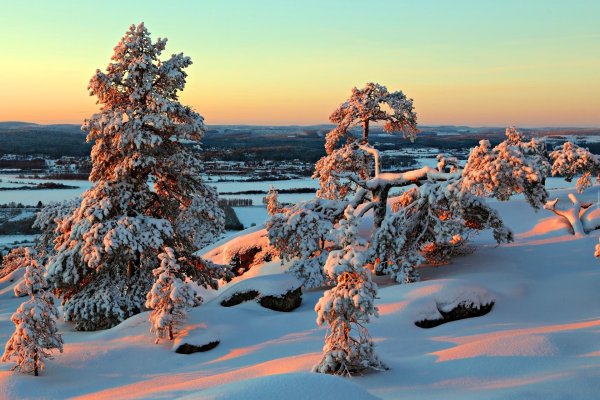 Зима карелия