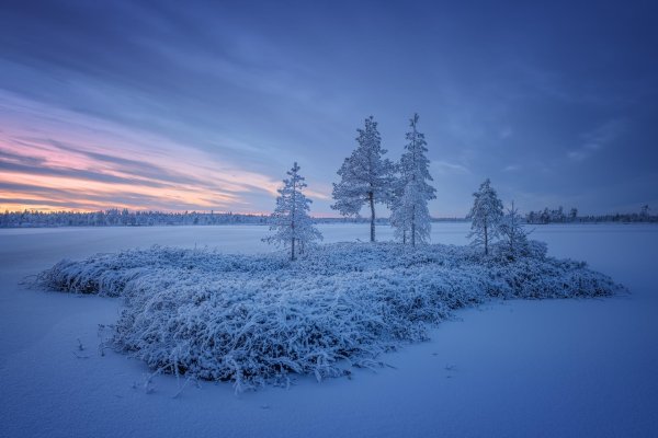 Зима карелия