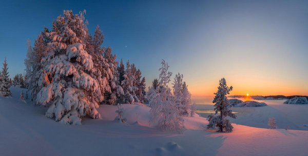 Зима карелия