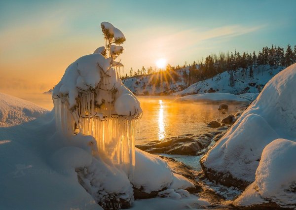 Зима карелия