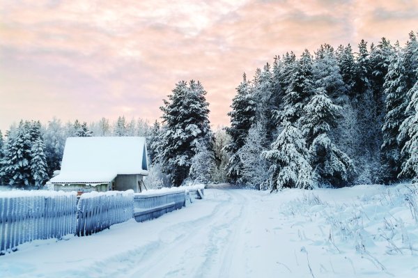 Зима карелия