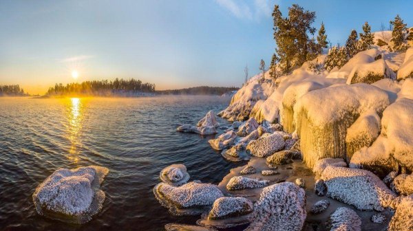 Зима карелия
