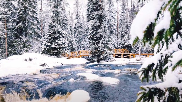 Зима карелия