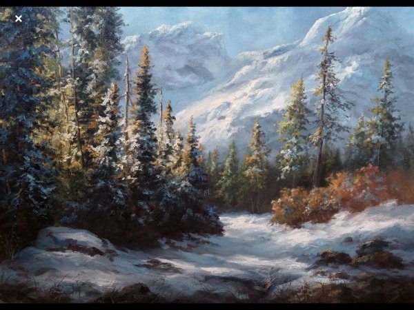 Зима художников