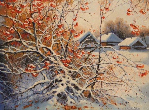 Зима художников
