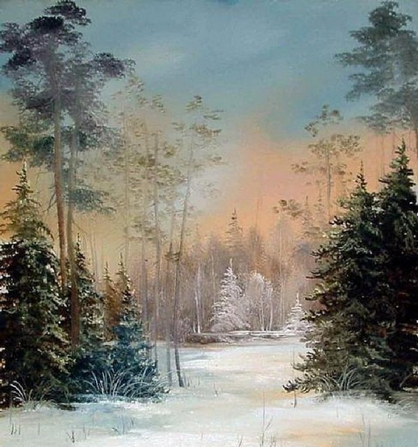 Зима художников