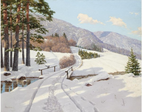 Зима художников