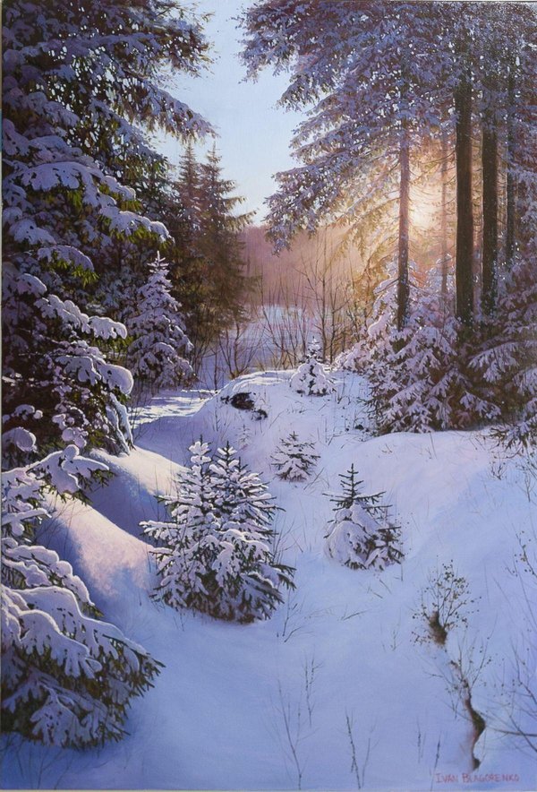 Зима художников