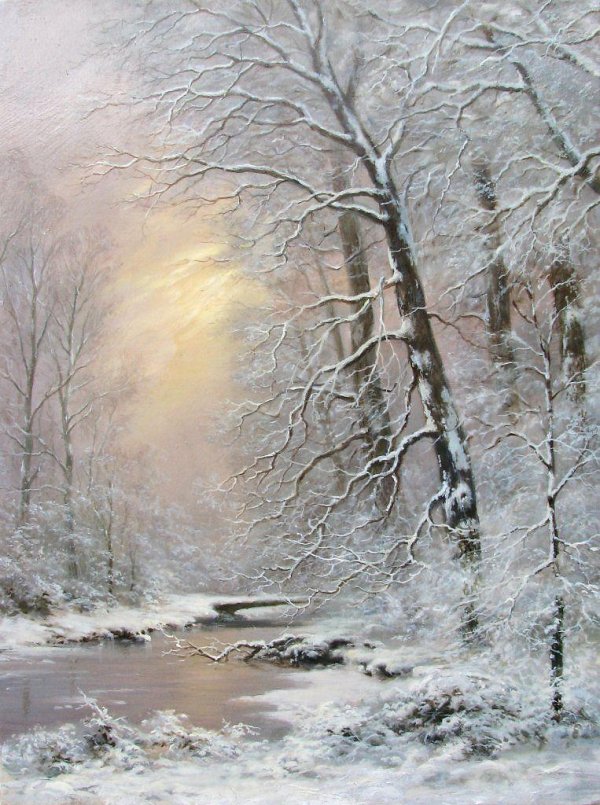 Зима художников