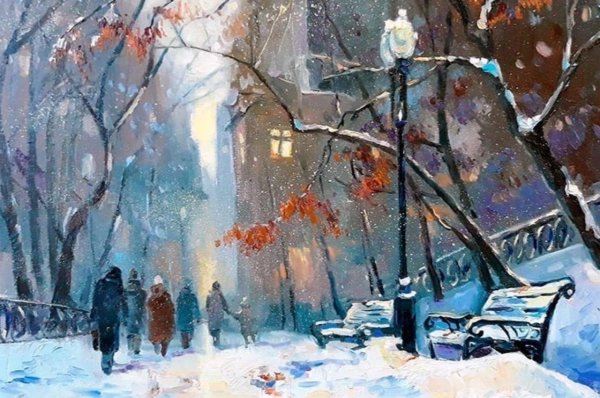 Зима художников