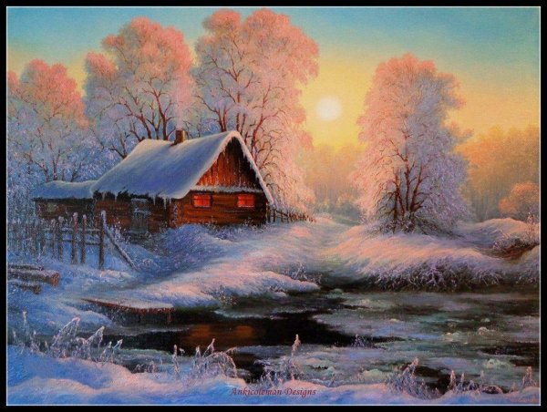 Зима художников