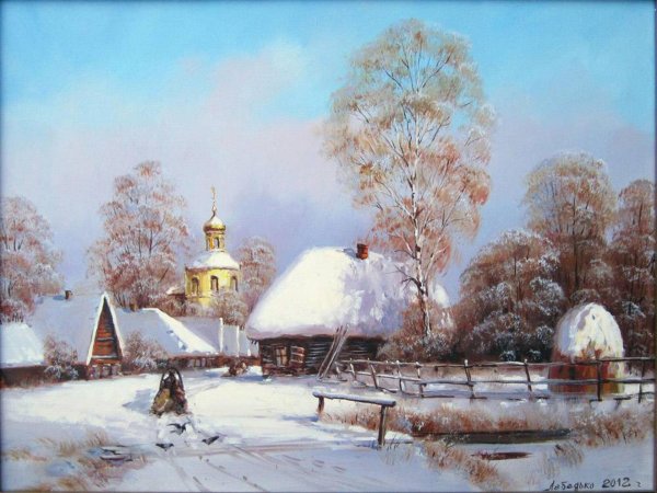 Зима художников