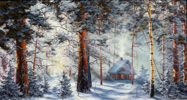 Зима художников